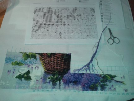 Процесс Сиреневое утро №52998