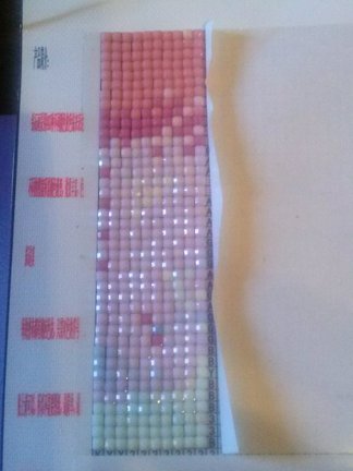 Алмазная вышивка в процессе №53129