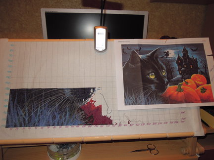 Кошечка И. Гармашовой. Схема с этого сайта. №54611