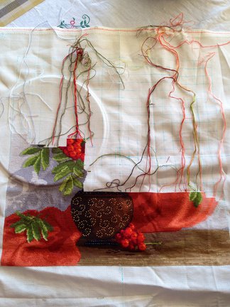 Красный натюрморт №57034