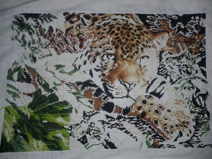 Предлагаю совместный процесс «Leopard in Repose» №58529