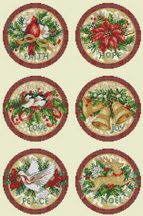 Ищу мини схемки на новогоднюю тематику №58706