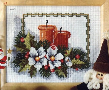 Ищу мини схемки на новогоднюю тематику №58707