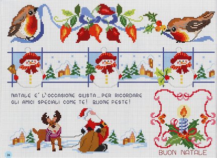 Ищу мини схемки на новогоднюю тематику №58719