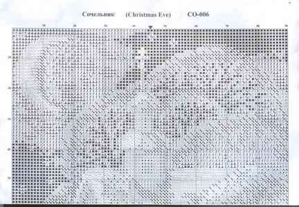 Красивые вышивки с небольшой цветовой гаммой №59228