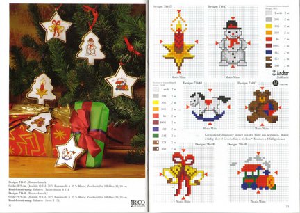 Ищу мини схемки на новогоднюю тематику №59572