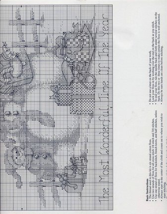 Ищу мини схемки на новогоднюю тематику №59743