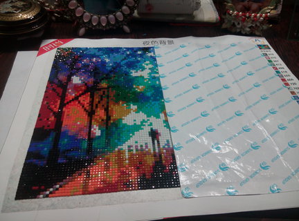 Алмазная вышивка, первая моя №60694