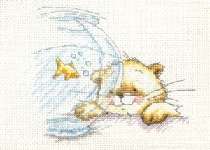 Красивые вышивки с небольшой цветовой гаммой №62668