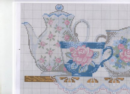 Вышивка для кухни №65284