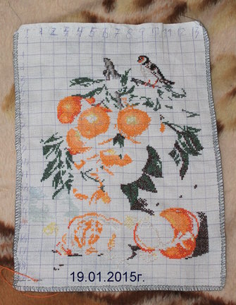 Натюрморт с апельсинами №65569