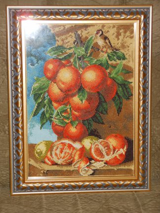 Натюрморт с апельсинами №65583