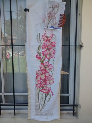 Панелька от Riolis «Гладиолусы» №67096