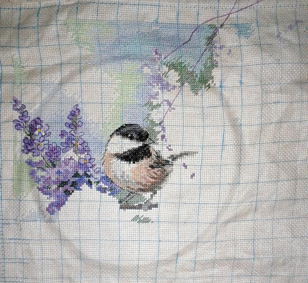 Новый процесс: «Синицы и сирень» №67461