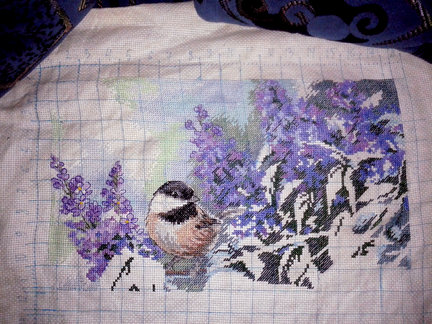 Новый процесс: «Синицы и сирень» №69689