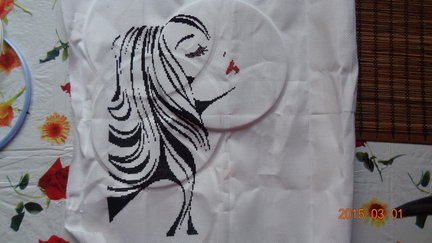 Силуэт девушки №70393