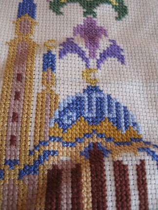 Процессы вышивки шамаилей №74123