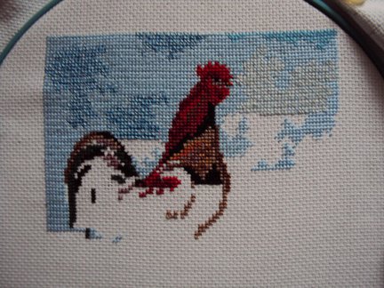 Осенний чай. Моя схема с этого сайта. №74268