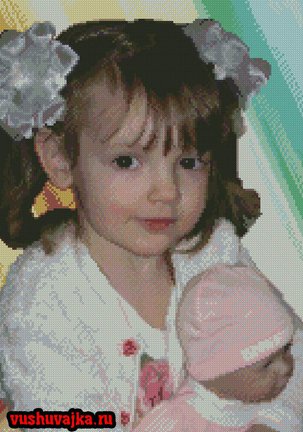 Помогите выбрать какой портрет вышивать №75236