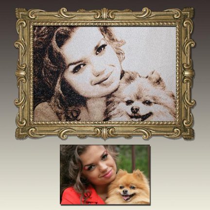 Помогите выбрать какой портрет вышивать №75242