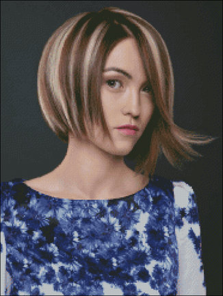 Помогите выбрать какой портрет вышивать №75256