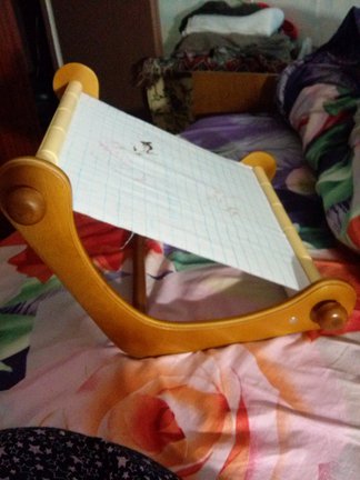 Начало новой работы: «Тропа в цветах» от Dimensions №77324