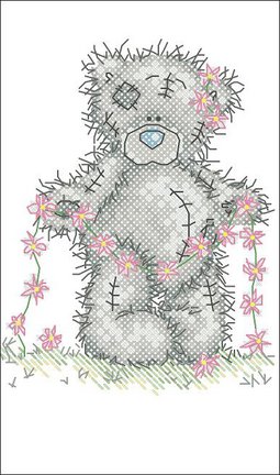 Делюсь схемами «Anchor» (Мишки Teddy, котики) №79013