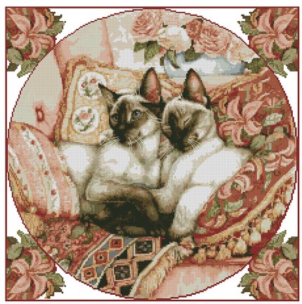 Кладовая схем 2 (животные, пейзажи и цветы) №81001