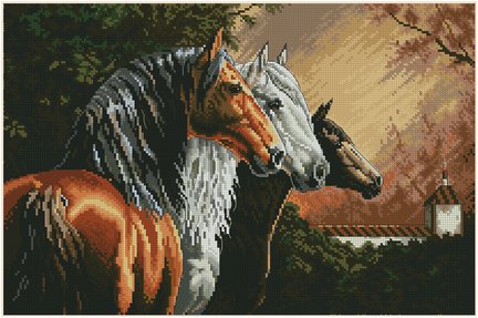 Кладовая схем 2 (животные, пейзажи и цветы) №81054