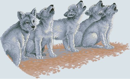 Кладовая схем 2 (животные, пейзажи и цветы) №81606