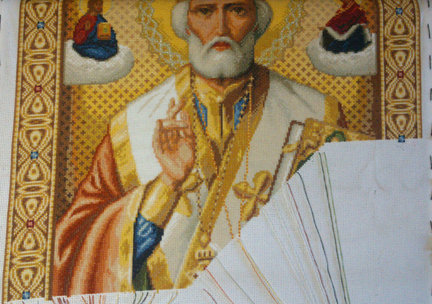 Процесс иконы «Св. Николай чудотворец» от Стоянки Ивановой №82879