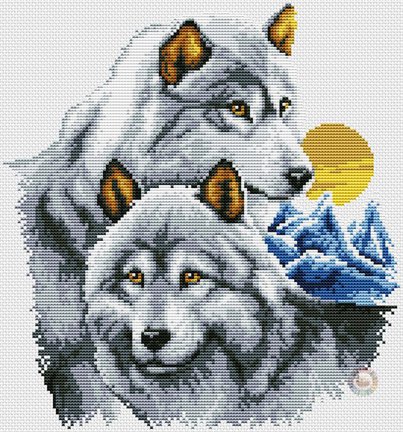 Качественные схемы волчьей пары №83197