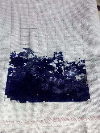 Мой процесс вышивки Хаед №89985