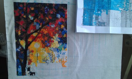 Л.Афремов «The loneliness of autumn» №91221