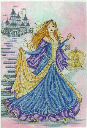 Золушка и другие работы по схемам Джоан Эллиот №92883