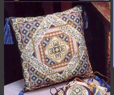 Очень нужны схемы красивых восточных подушек №92936