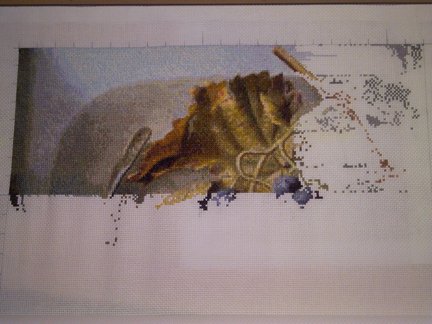 Натюрморт с виноградом и грушами №92981