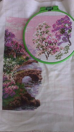 Домик в саду от риолис №96377