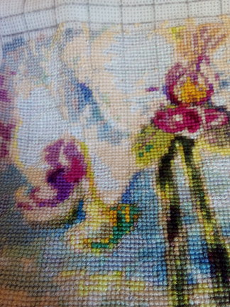 Мой процесс вышивки Хаед №96927