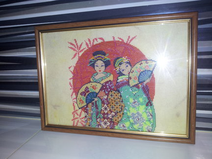 Золушка и другие работы по схемам Джоан Эллиот №97174