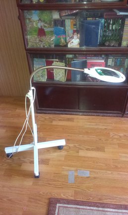 Применение лупы при вышивании №99947