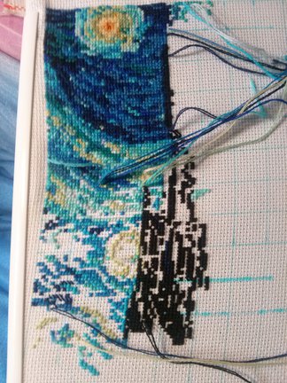 Звездная ночь Ван Гога №100236