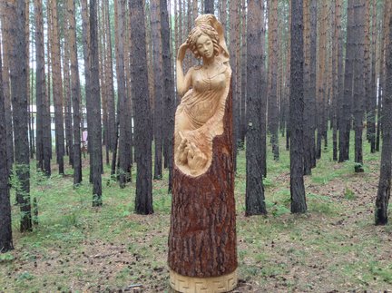 Деревянные скульптуры под открытым небом №102648