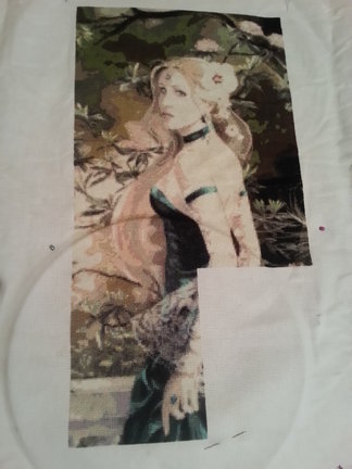 Мой второй процесс на этом сайте «Изумрудная Иветта» №103543