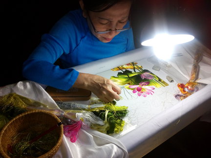 Вьетнамская вышивка №106697