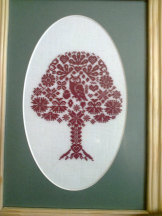 Квакерская вышивка №107854