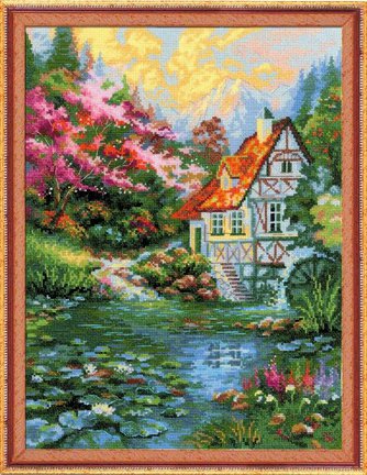 Помогите найти хорошую схему водяной мельницы! №109062