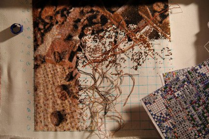 Триптих кофейное-ореховое-шоколадное №110512