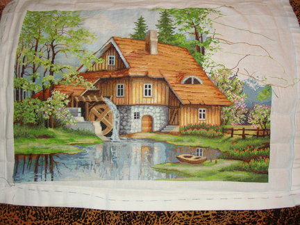 Вышивка в процессе №112344