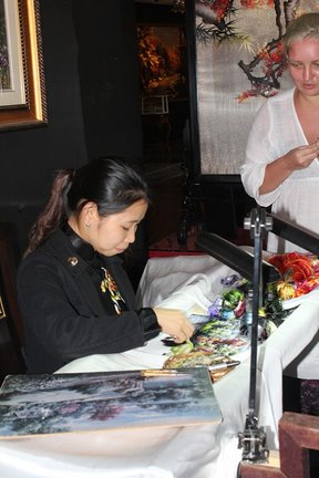 Вьетнамская вышивка №112619